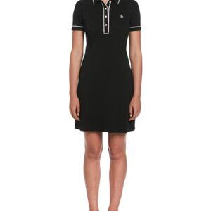 Original Penguin 3D Earl Polo Dress Black, Size XL, EUC